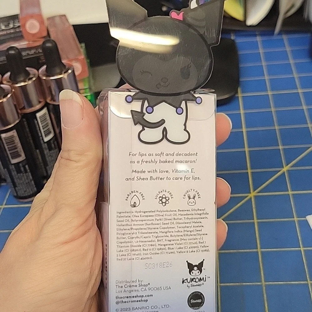 The Creme Shop Kuromi Limited Edition Macaron Lip Balm Limited Edition 7.5g New